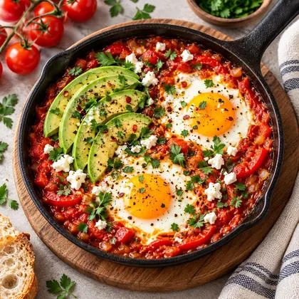 Shakshuka with Avocado