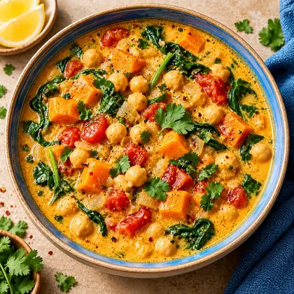 20-Minute Chickpea Soup