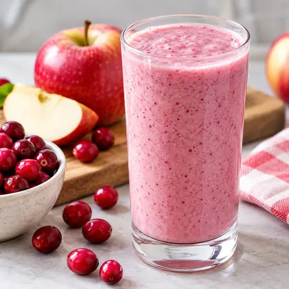 Cranberry-Apple Smoothie